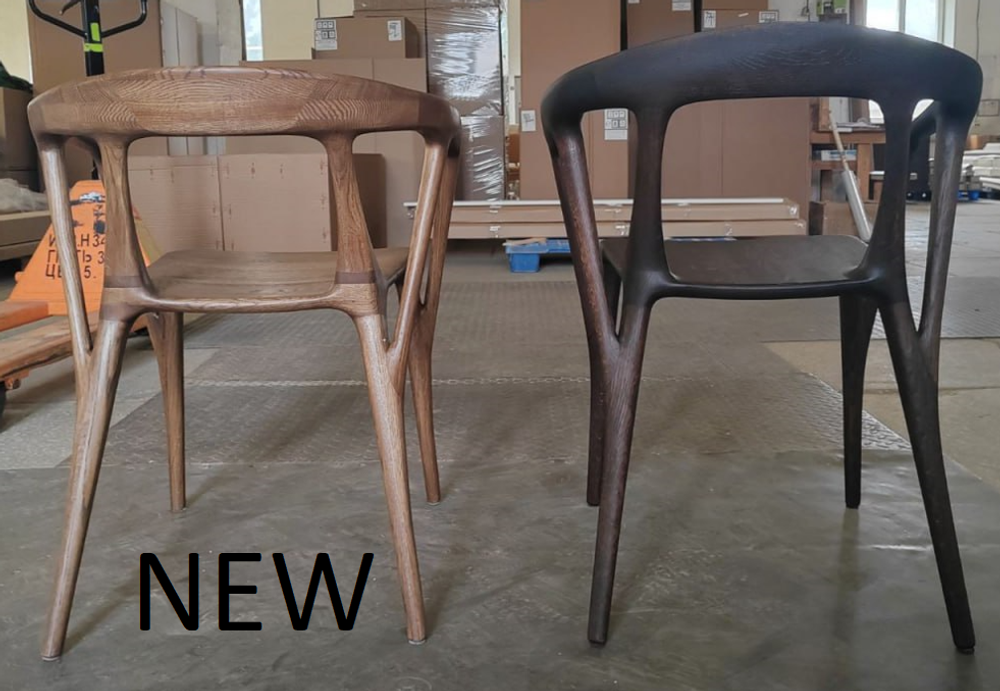 Стул из массива дуба Picasso c мягким элементом (ткань, иск.кожа)