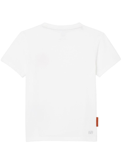 Детская теннисная футболка Lacoste Kid's Roland-Garros Edition Tennis - white