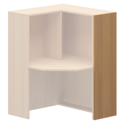 Панель декоративная А-559 Ольха 340x22x1222 Ресепшн