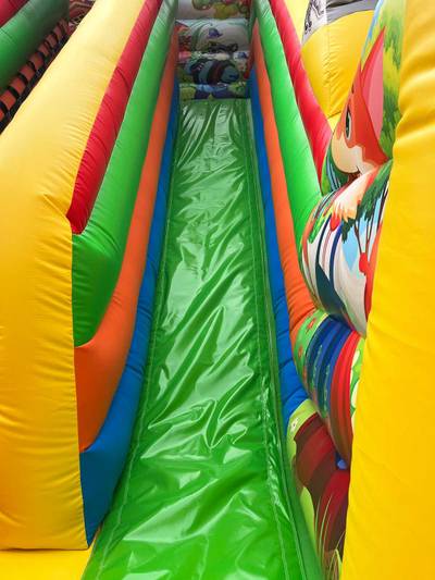 Коммерческий надувной батут «Добрая русская сказка 5», 8*4*5 м