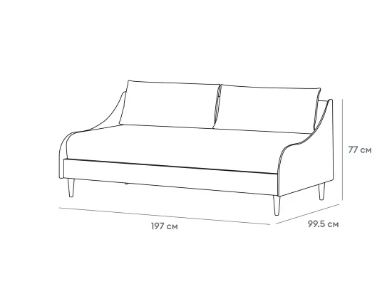 Кушетка Rili 850055