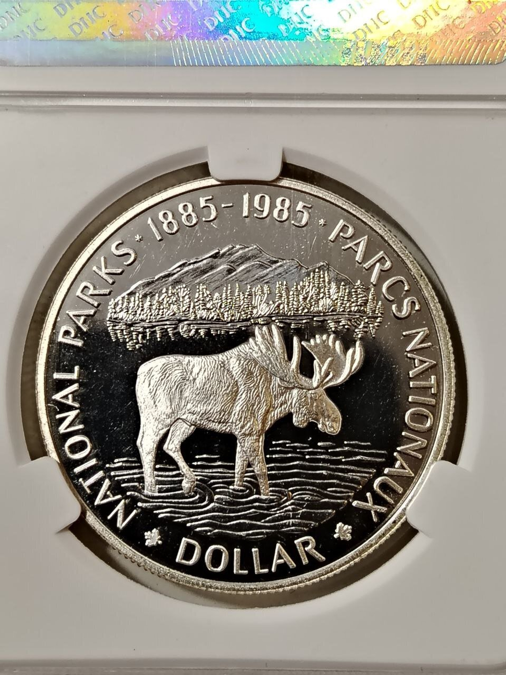 Монета 1 доллар (dollar) 1985 Канада