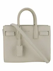 Сумка Saint Laurent Sac De Jour Nano белый