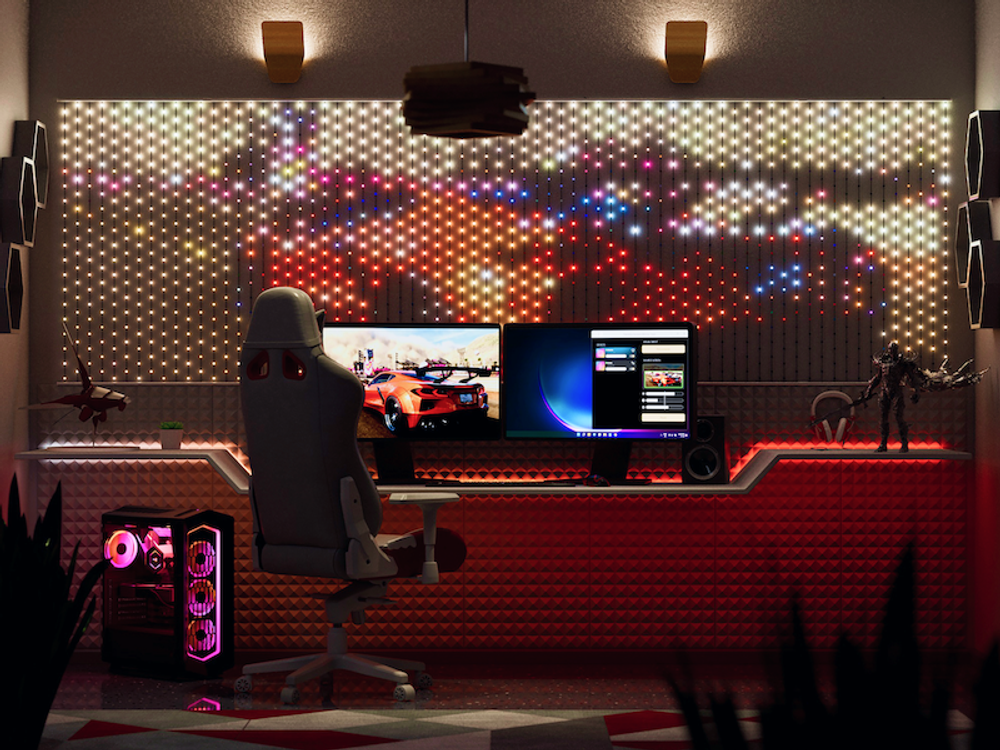 Световая панель Twinkly Matrix 1 x 1 м, 480 RGB