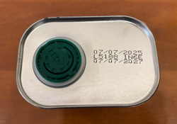 Оливковое масло BASSO  Extra Virgin  3 литра в жестяной банке-канистре Италия