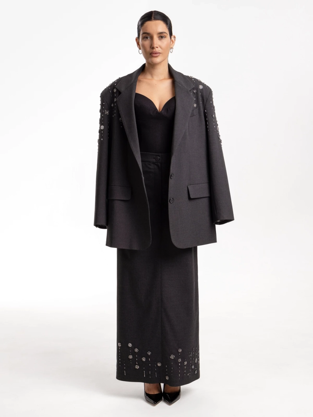 Жакет GRAY ASH, серый