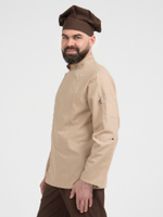 Китель повара мужской Бежевый