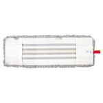 Насадка МОП плоская для швабры/держателя 40 см, Ттип У/К, хлопок/микрофибра,серая, LAIMA EXPERT, 606629