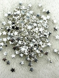 Бусины Звёздочки, 6мм, 100шт