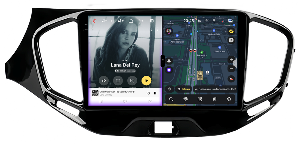 Магнитола для Lada Vesta 2015-2022 - Redpower 85077 PRO/PROmax ТОП звук, 2K QLED, Android 14, CarPlay, 4G SIM-слот