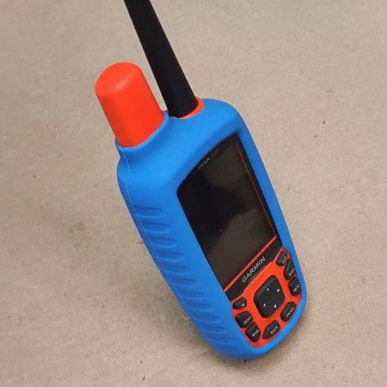 Чехол Garmin Alpha 50 / Astro 320 силикон (синий)