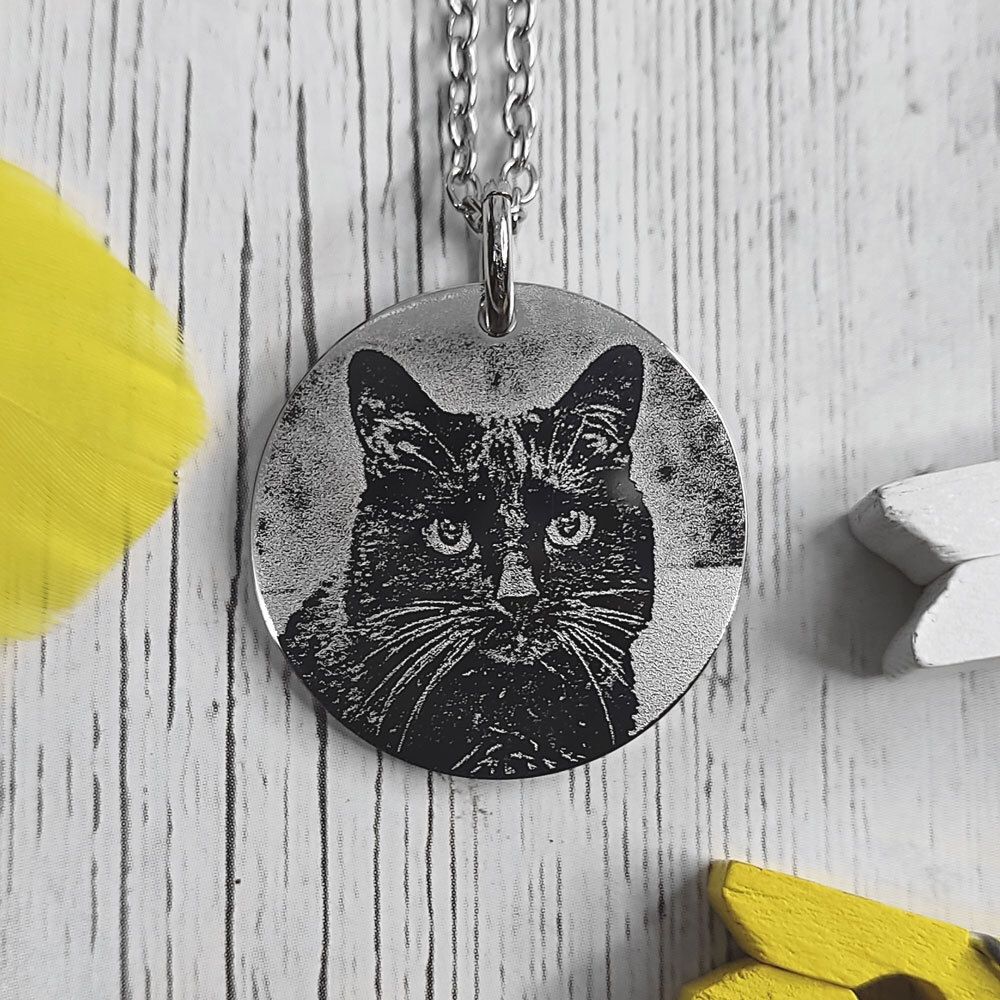 Кулон подвеска с гравировкой фото на заказ