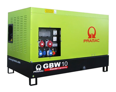 Дизельный генератор Pramac GBW10Y (3 фазы )