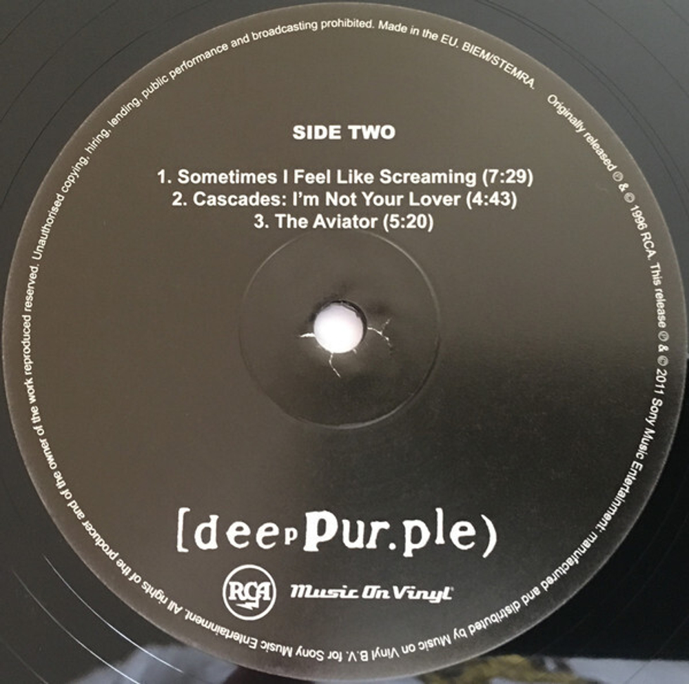 Deep Purple / Purpendicular (2LP)