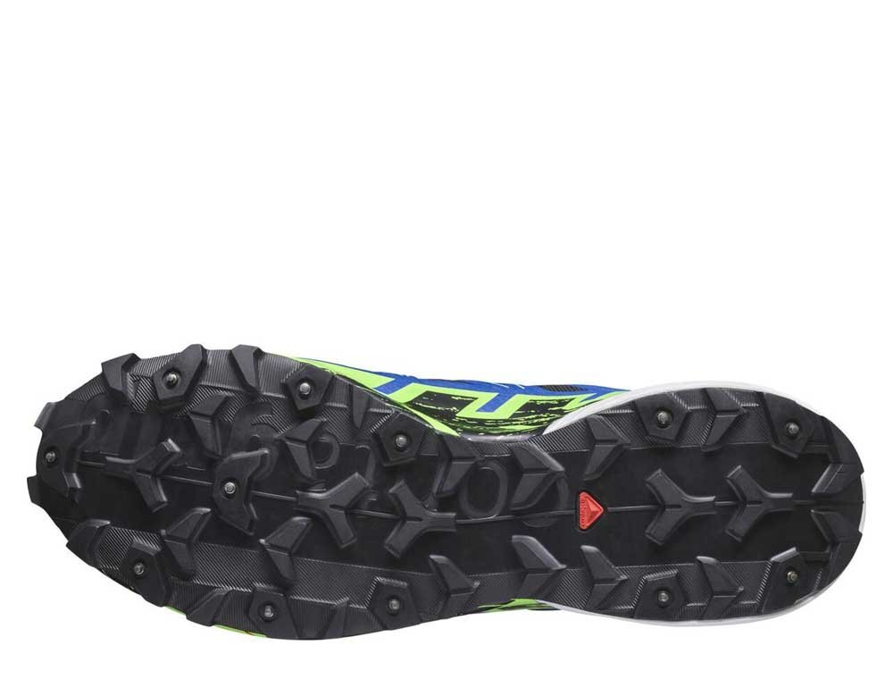 Кроссовки для бега мужские Salomon Spikecross 6 Gore-Tex M Черный и Синий
