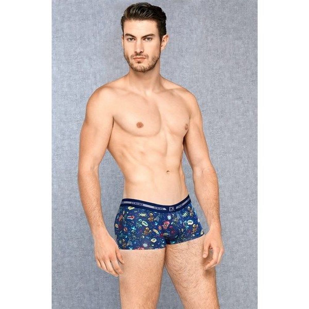 Мужские трусы боксеры синие с принтом Doreanse 1759