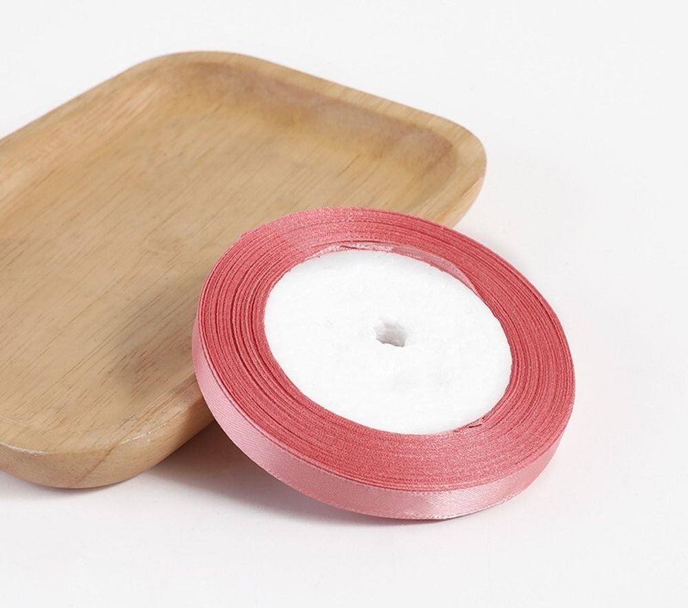 Лента Атласная (0,5см*20м), Темно-Розовый