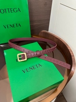 Ремень Contour из гладкой вязки коровьей кожи