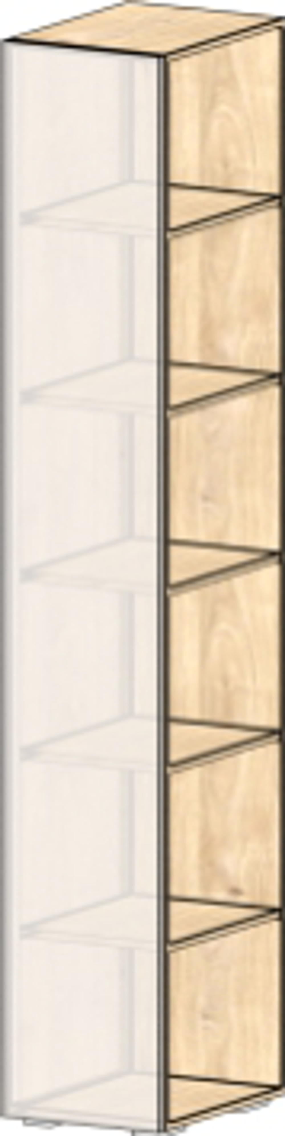 Модульная система "Мегаполис" графит софт