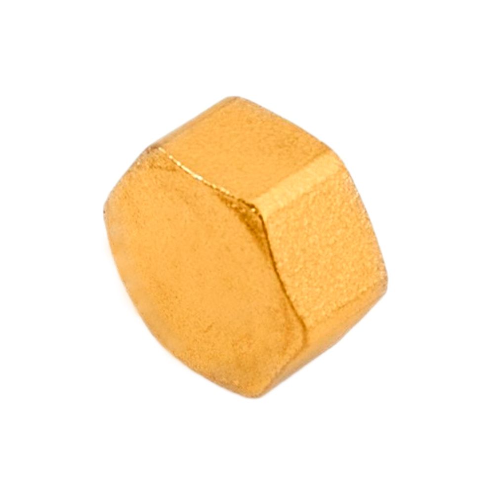 Заглушка латунная с внутренней резьбой STOUT - 3/8&quot;