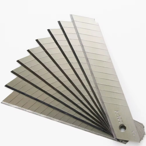 Лезвия 18мм для канцелярского ножа, 10 шт.