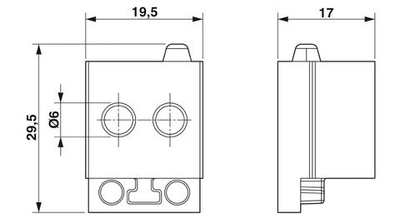 0801664 - CES-SRG-BK-2X6 - Кабельный сальник