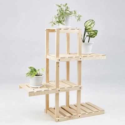 Стеллаж деревянный 80*60*28см «ФЕМИДА» 4 полки ДоброСад