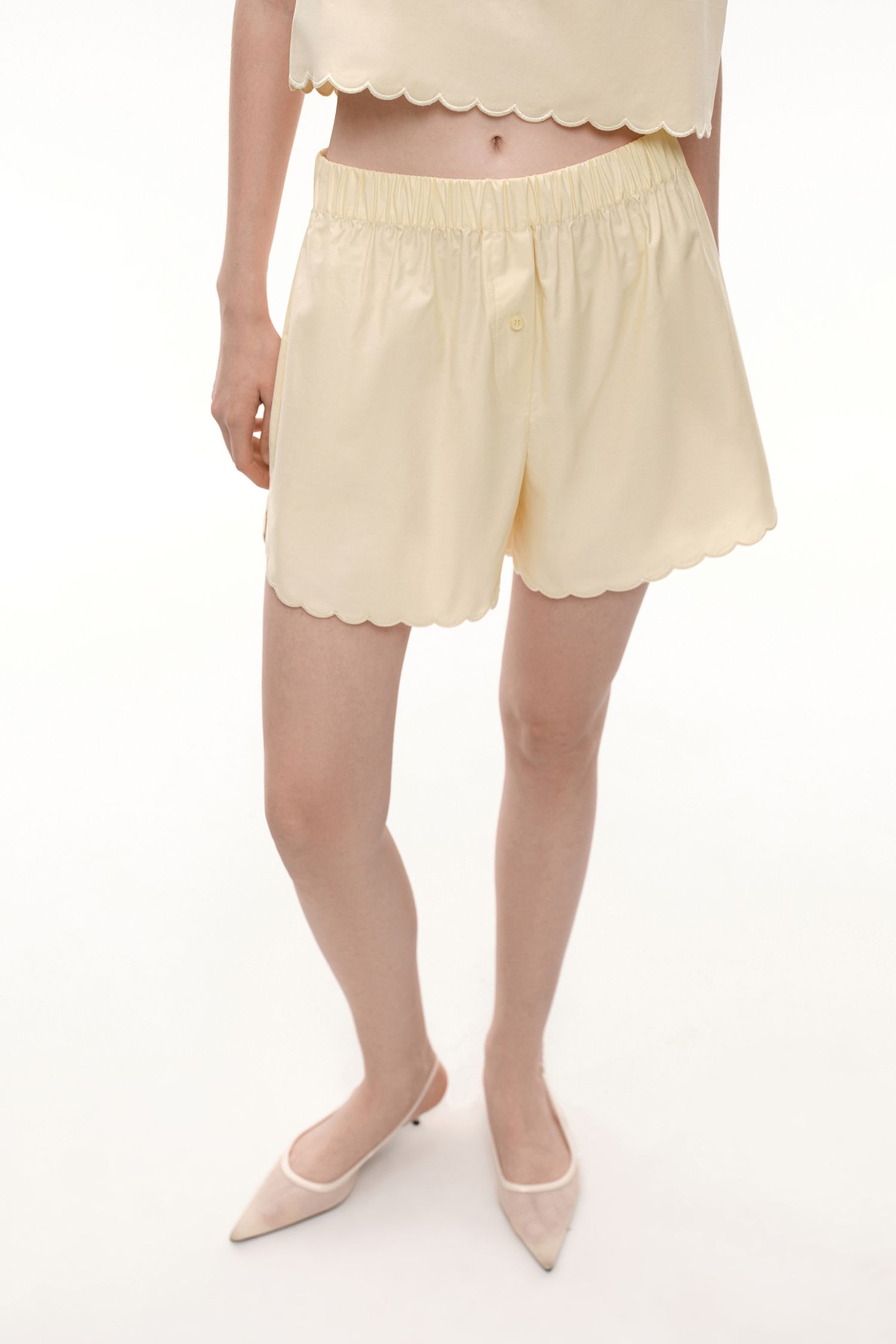 Шорты (Sweet Coma), сливочные