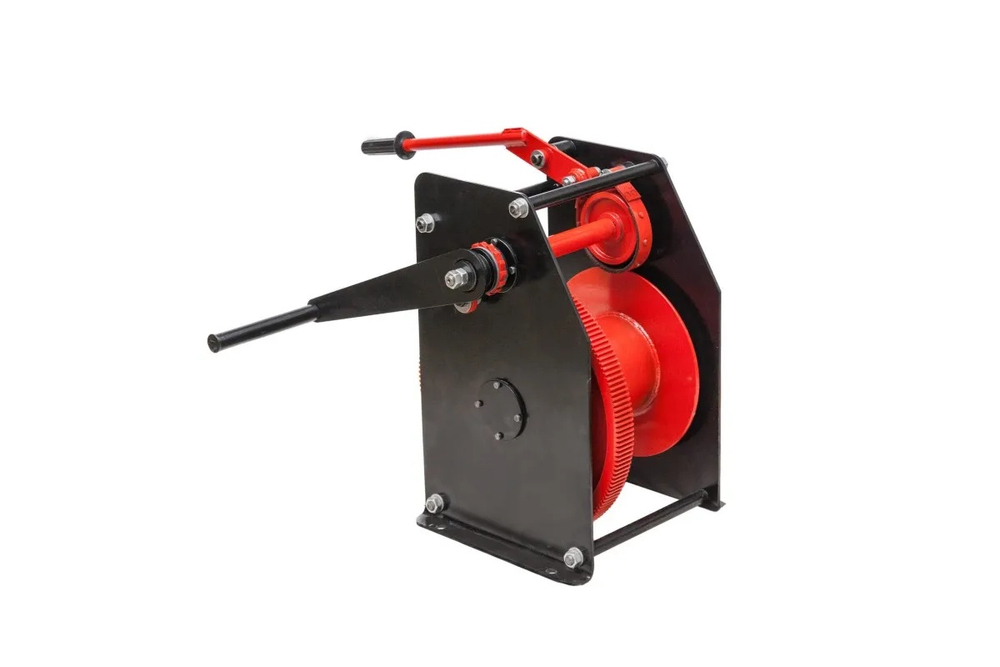 Лебедка барабанная TOR ТЛ-1Т г/п 1000 кг H-150 м (без каната)