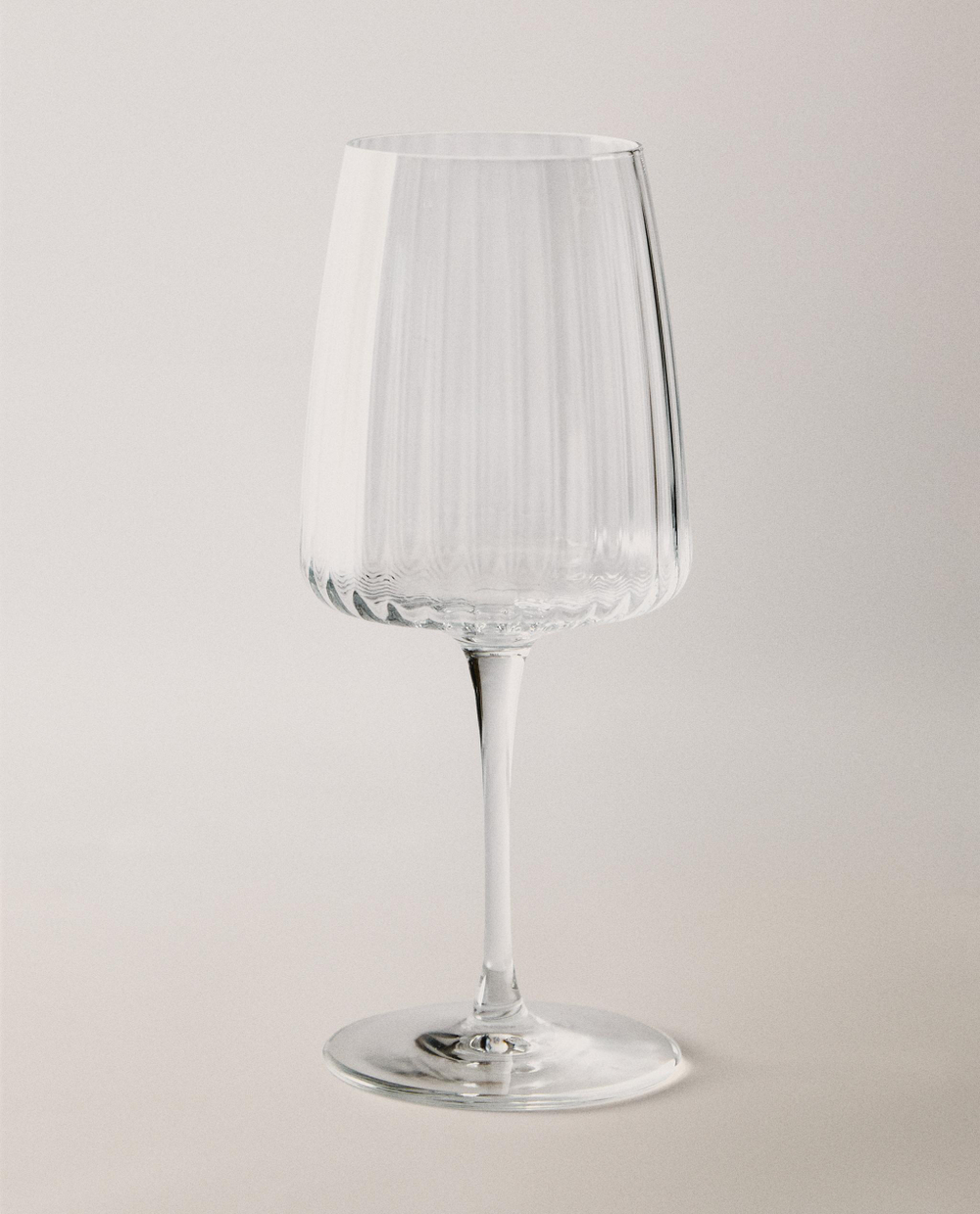 Zara Home бокал из стекла, цвет прозрачный, 21 см · 9226/412