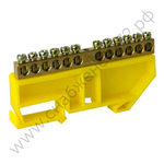 Шины нулевые на DIN-изоляторе Энергия TS-0609C