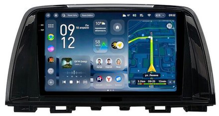 Магнитола для Mazda 6 GJ 2012-2014 - Teyes CC4-PRO монитор 9.5" 2K QLED на Android 13, Snapdragon 778G, AI, CarPlay, DSP, 4G SIM-слот