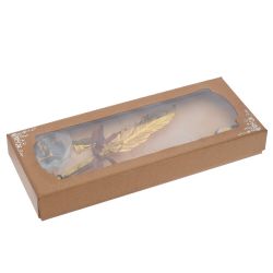 GAEM Набор подарочный: ручка перьевая, чернильница, подставка д/ручки, закладка, L27,5 W11 H4 см