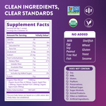 MRM Nutrition, цельнопищевая органическая клетчатка, с ферментами и пребиотиками, 256 г (9,3 унции)
