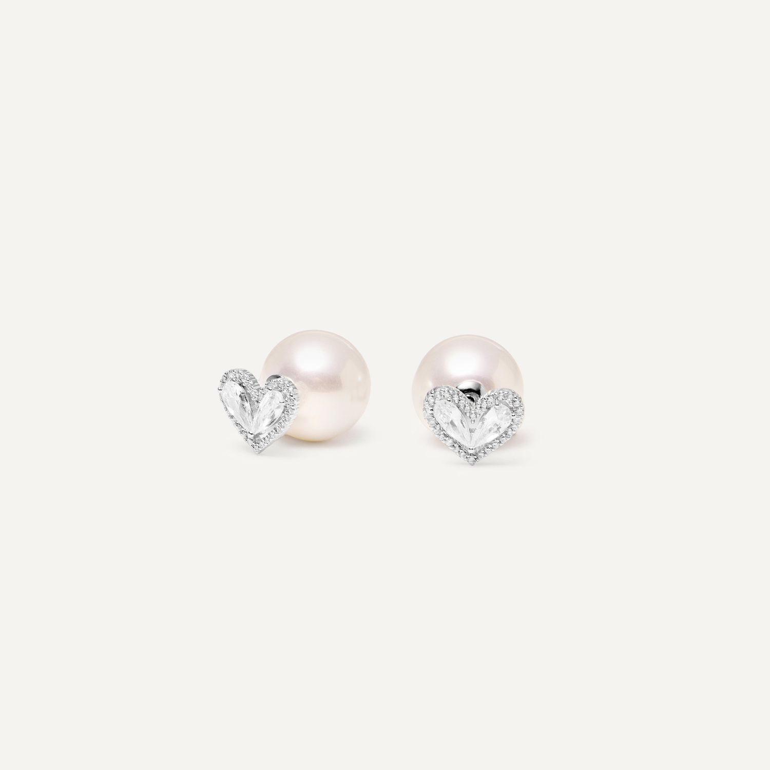 Серьги Pearly Spark Earrings - Silver