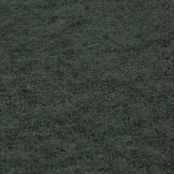 Плед мохеровый хвойно-зеленого цвета из коллекции essential, 130х180 см