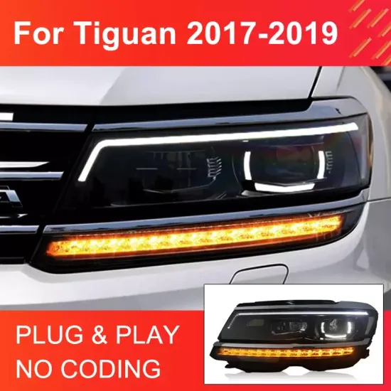 Передние фары VW Тигуан 2 2017-2019 V14 type