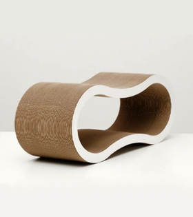 ADD CAT Когтеточка картонная "ELDORADO", 73*23*31