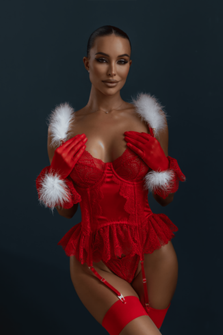 Трусики Мерлин в красном цвете