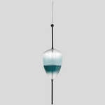 Pendant design lamp  Flow[T] S6 by Nao Tamura (Wonderglass) (Blue)