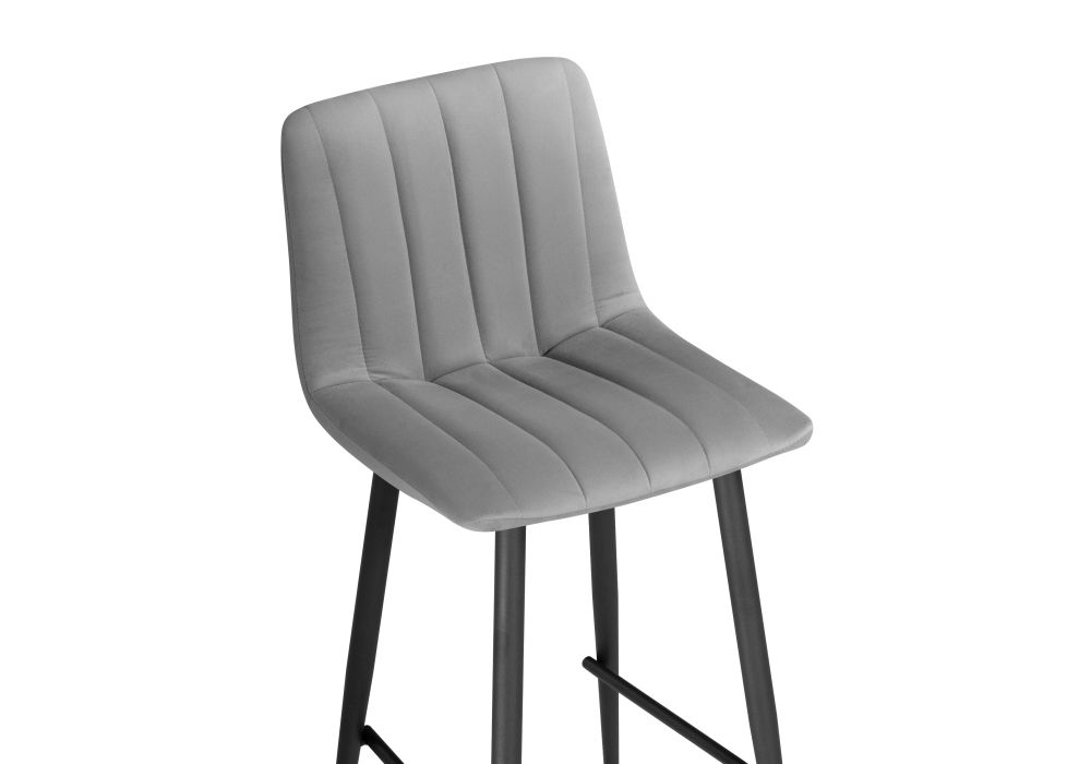 Полубарный стул Дани зеленый / черный