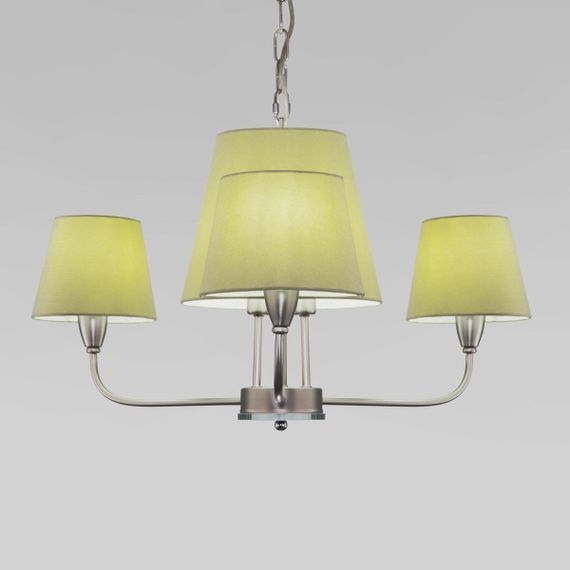 Подвесная люстра Eurosvet Milos 60153/6 никель