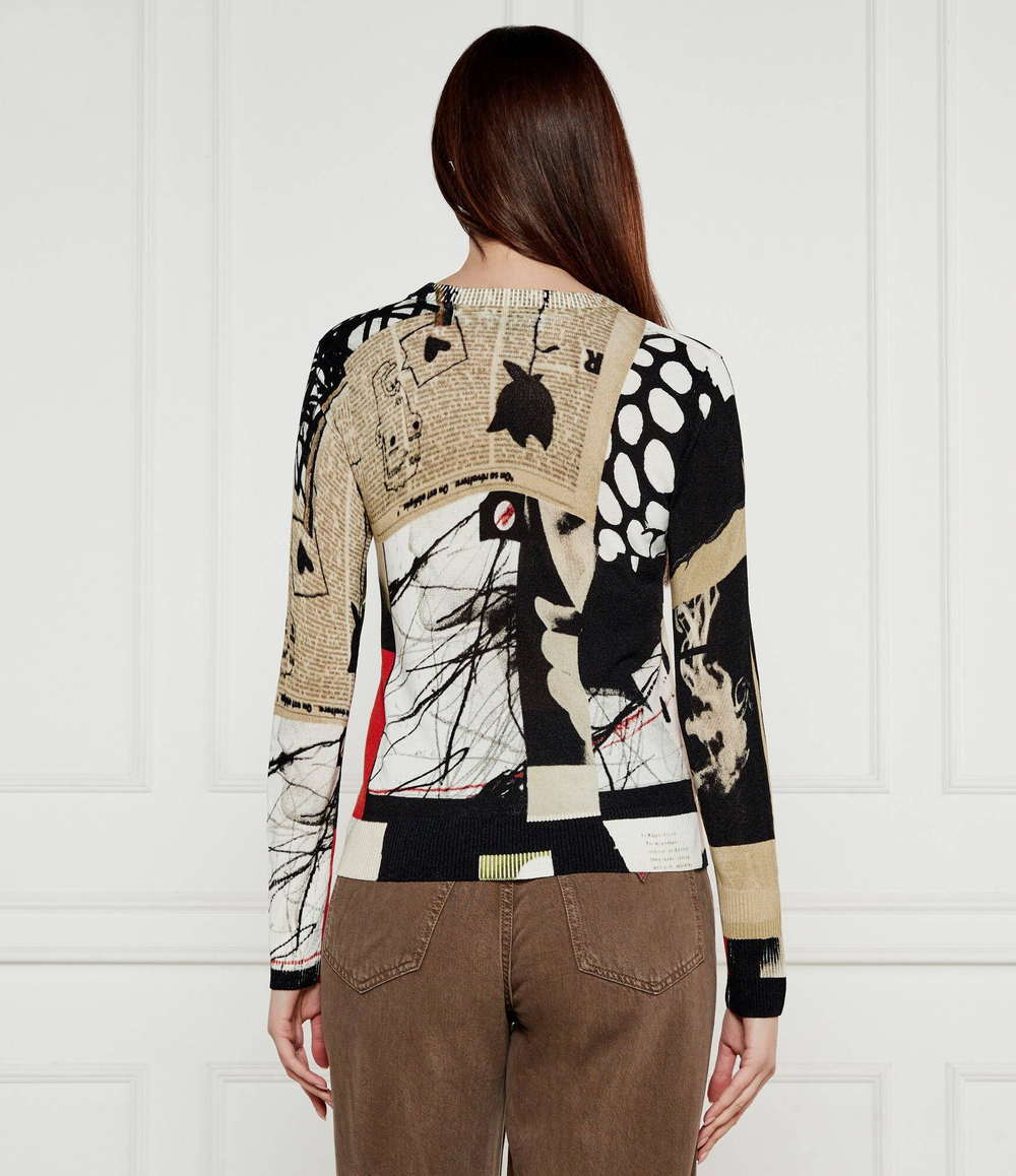 Свитер COLLAGE_LACROIX Desigual - разноцветная(25SWJF27)