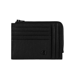 Чехол для кредитных карт Piquadro Black Square PU1243B3R/N черный натуральная кожа