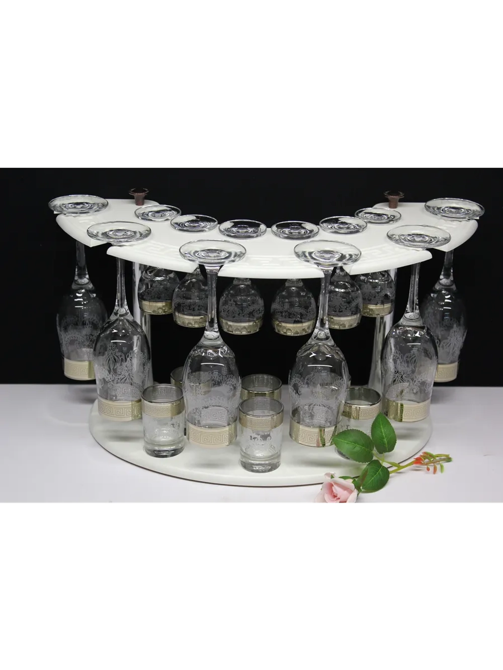 Барный набор 18 предметный с Бокалом