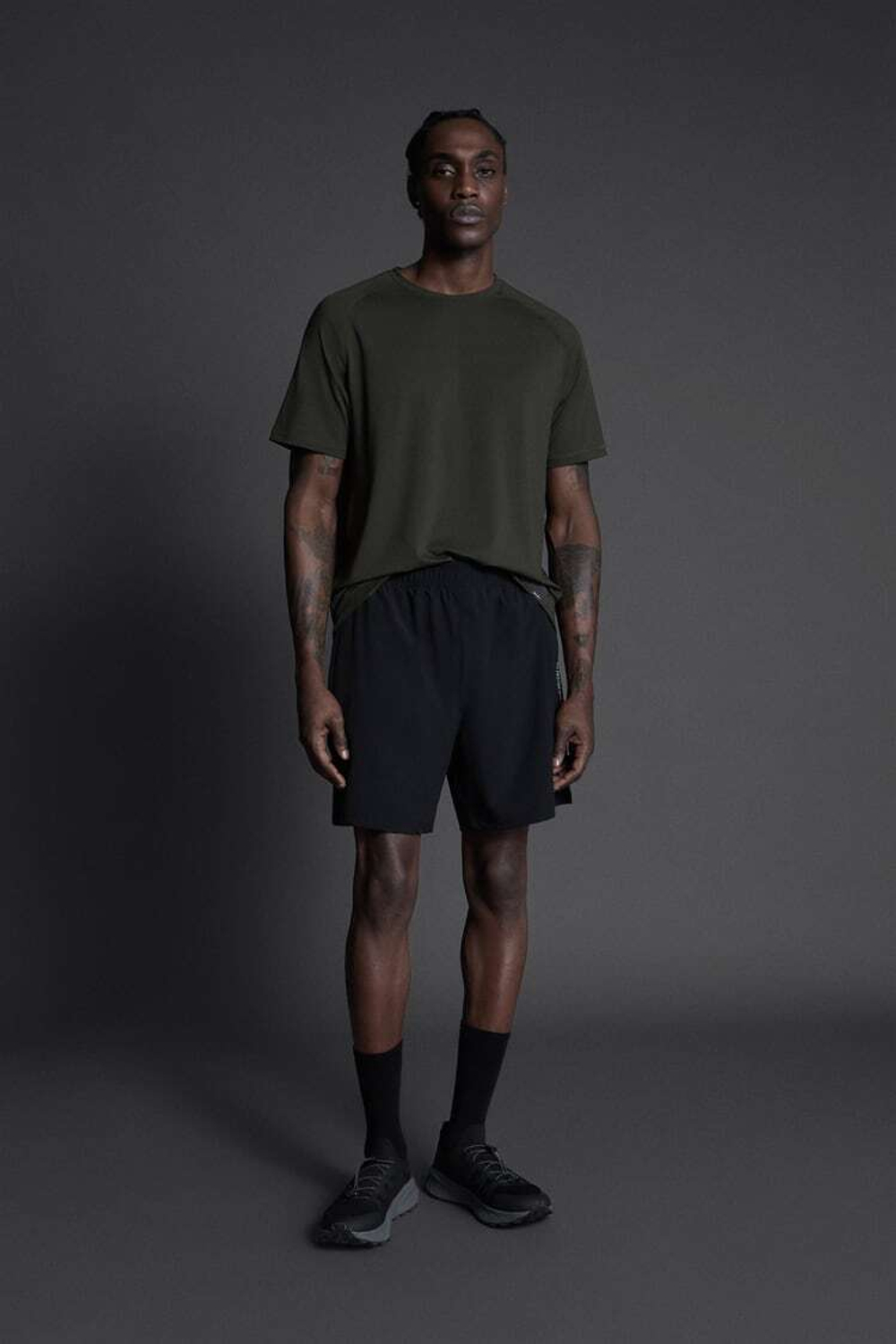 ZARA БАЗОВАЯ СПОРТИВНАЯ ФУТБОЛКА, ЗЕЛЕНЫЙ