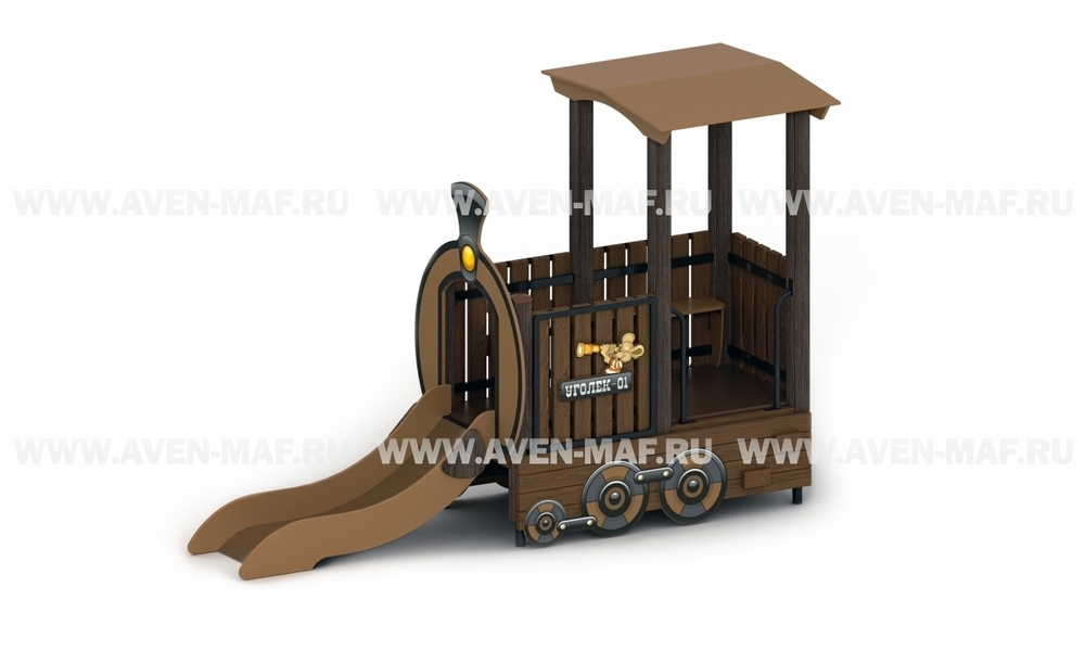 Игровой комплекс Паровозик Средневековье
