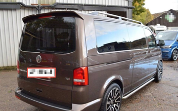 Спойлер RS на хлопушку для VW T5