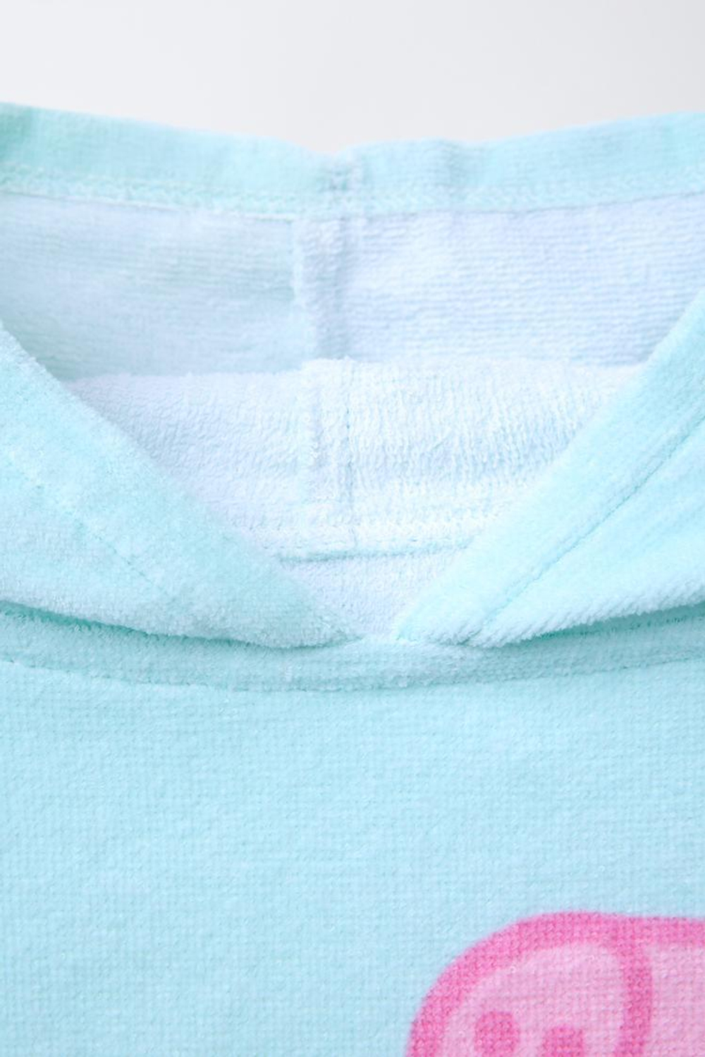 ZARA ПОЛОТЕНЦЕ-ПОНЧО PEPPA PIG ™/, ЦВЕТ МОРСКОЙ ВОЛНЫ