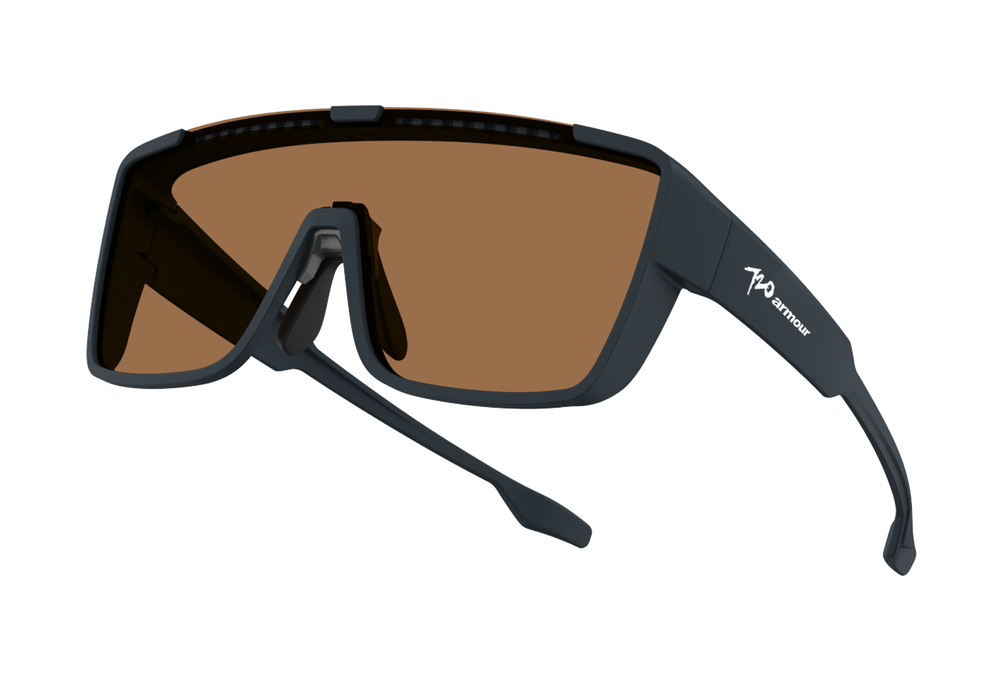 Спортивные очки 720armour CoolGuard / Matte Black / Brown Polarized Lens